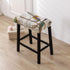 Set 2 Counter Counter #10 Bar Stool Cover Rectangle of Printed Stretch Height Bar stools Slipcovers Saddle Stool