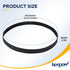 KEEPOW Vacuum Belt for Hoover Dual Power Max Carpet Cleaner FH51000, FH51001, FH51002, 3 Pack
