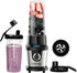 La Reveuse Electric Blender for Shakes and Smoothies, 400W with 2 x 24 Oz Blending Cups and To Go Lids, BPA-free