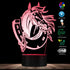 The Geeky Days Horse Modern Lighting - 3D Optical Illusion Light USB Night Lamp for Home Table Desk Decor