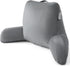 Yagamo Reading Pillow with Adjustable Memory Foam,Adult Backrest with Arms, Back Pillow for