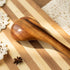 Wooden Kitchen Utensils Set, 5 PCs Natural Acacia Spurtle Set for Non-stick Pan, Ladle, Wok Spatulas, Salad Fork