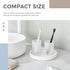2 Pack, Glass Tumbler Cap Aomasi Frosted Bathroom Rinsing and Mouthwash Cup, Toothbrush & Toothpaste Holder & Drinking