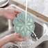 Set of 4 Silicone Trivet Mats - Hot Pot Holder for Table & Countertop, Non-Slip & Heat Resistant (Teal)