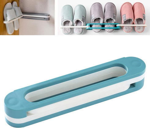M MOACC Slippers Rack Hanging Shoe Organizers,3 in 1 Folding Holder Shoes