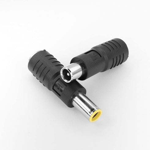 YAODHAOD DC8mm Connector 2pcs, DC7909 Male to DC8020 Female and DC7909 Female to DC8020 Male Adapter for Solar Panel RV