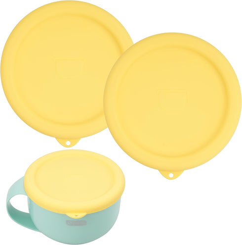 2PCs Silicone Lids for Dash My Mug Ice Cream Maker, Silicone Bowl