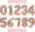 Tellpet Number 2 Balloon, 40 Inch, Rose Gold