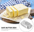 AYZA Butter Dish with Lid and Butter Spreader,Butter Dish Size Perfect for Butter Stick,Multi-Purpose Serving Food Dish