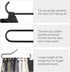 Mkono Hat Organizer for Baseball Caps, Set of 2 Metal Hat Rack for Closet, Holds 20 Caps, Black Storage