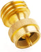 YOUHO 1lb Propane Tank Adapter for Disposable Cylinder, 1lb to 20lb Adapter for BBQ Grill Propane