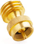 YOUHO 1lb Propane Tank Adapter for Disposable Cylinder, 1lb to 20lb Adapter for BBQ Grill Propane