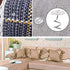 Sowaka 120 Pcs Clear Heads Twist Pins, Upholstery Fasteners for Sofa Car Van Home Furniture