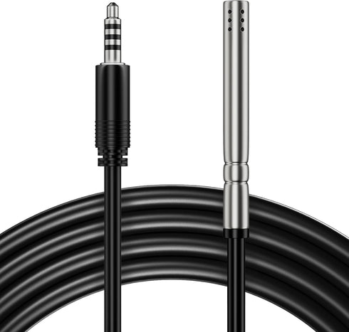 VIVOSUN Temperature & Humidity Sensor Probe: Waterproof Stainless Steel Monitoring Probe for GrowHub Controller
