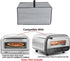 Indoor Pizza Oven dust Cover,Waterproof Caps,Compatible With Cuisinart Indoor Pizza Oven(CPZ-120/CPZ-120MB/CPZ-120BKS)/CHEFMAN Indoor Pizza Oven(RJ25-SS-AM) (Silver)