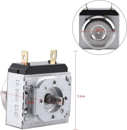 Delay Timer Switch, 1 to 60 Minutes Time Controller Timer Switch Time Controller for Electronic Microwave Oven Cooker