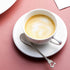 Cute Stainless Steel Coffee Dessert Spoon, 4 Pieces Demitasse Spoon for Stirring, Creative Flower Sugar Spoon