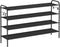 SONGMICS Shoe Rack, 4-Tier Shoe Organizer, Fabric Shoe Shelf Storage with 4
