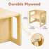 1-3, FUNLIO Height Adjustable Montessori Weaning Chair for Age Quality Solid Wooden Chair