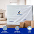 Mattress Bags for Moving and Storage, Twin Size 6 Mil Waterproof Zippered Bag, Heavy-Duty Moving Supplies