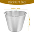 Luxshiny 6pcs Cake Mold Molde Para Flan Mini Cheesecake Pan Chocolate Pan Tart Dariole Mold Cupcake Pans Baking Tins Muffin Cups Egg Cake Pan Mini Cake Mould Cake Cup Round Aluminum Alloy by Luxshiny