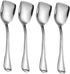 Ice Cream Spoons 18/10 Stainless Steel Dessert Spoon Set, 4 Pcs, 6.0 Inches, Dishwasher Safe