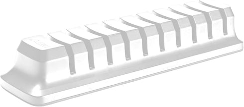 Hat Organizer for Baseball Caps, Holder for 10 Caps, No Install Required Closet Rack System - Black
