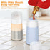 4Pcs 2 Oz Condiment Squeeze Bottles for Sauces, Leakproof Salad Dressing Container to Go, Small Silicone Squeeze
