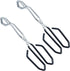 Scissor Cooking Tongs, 11-Inch Stainless Steel Kitchen Scissor Tongs, Set of 2