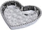 Love is in the Air Small Porcelain Heart Dish, Silver