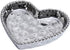 Love is in the Air Small Porcelain Heart Dish, Silver