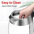 Speed-Boil Electric Tea Kettle: Glass for Boiling Water, 1.8 Liter, Auto Shut-Off & Boil-Dry Protection, 2 Year Warranty