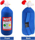 Car Neck Pillow, NOS Bottle Design Plush Headrest Pillow for Car Seat, Office Chair, Travel, 11 x 4.7in (1)