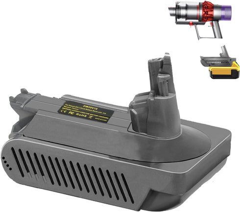 V10 Adapter for Dewalt 20V Lithium Battery, Convert to Dyson V10 SV12 Cordless Stick Vacuum Cleaner