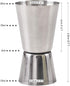 Newk Double Jigger for Bartending, 1/2 & 1 Oz (15 & 30 ML) Stainless Steel Cocktail Measuring Jigger, Set of 4