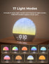 30 LIORQUE Sunrise Alarm Clock, Digital Alarm Clocks Bedside, Sleep Sounds, Sleep Timer, Adjustable Volume