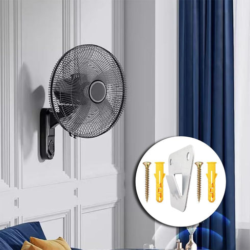 Wall Fan Mounting Bracket, Concealed Bracket Support Hook for Oscillation Fans - 2 Pack