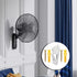 Wall Fan Mounting Bracket, Concealed Bracket Support Hook for Oscillation Fans - 2 Pack