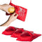 UPSTORE 4Pcs Red Microwave Potato Bag Reusable Cooker Pouch for Potatoes Corn Cobs