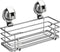 TESOT Suction Cup Shower Caddy, Shower Shelf Soap Dish with Hooks for