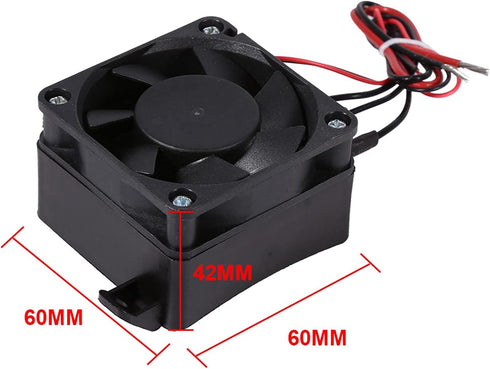AYNEFY PTC Car Fan Air Heater: 100W 12V Energy Saving Constant Temperature Heater with Heating and Fan Modes for Small