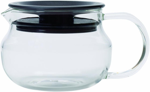 Kinto 8387 One-Touch Teapot, Brown, 9.5 fl oz (280 ml)