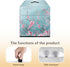 Cherry Blossom Meat Slicer Cover, Blue Appliance Covers for Home Decor, Easy to Clean