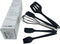 Silicone Cookware Set, 5 Pcs Kitchen Accessories, Easy to Clean Nonstick Silicone Kitchen Utensils, Black