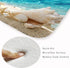 3D Non Slip Bath Rugs Sponge Foam for Bathroom,Durable Flannel Mat Bright Print rug for Living Room, Absorbent water
