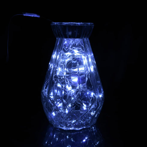 TuoTu Light,50 Bulbs 16ft /5M, USB LED Fairy String LED Silver Wire Waterproof Starry String Lights for Indoor, Bedroom