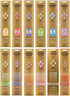 Gonesh Incense Sticks Variety Pack - Non-Toxic 10” Slow Burn - Classic & Extra Rich Collection - 12 Packs of 20