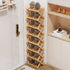 Closet (Tawny-5 Shoe Rack - Foldable Vertical Shoe Rack for Entryway,Durable and Easy to Assemble,Applicable to Home