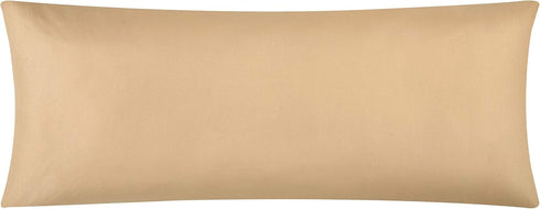 EVOLIVE Ultra Soft Microfiber Body Pillow Cover, 21"x54" with Hidden Zipper Closure, Taupe