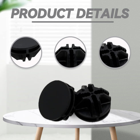 16 Pcs Black Plastic Connector, Wire Grid Cube Connector for Modular Closet Storage Organizer and DIY Units